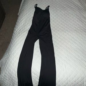 Forever 21 Workout material Bootcut jumpsuit